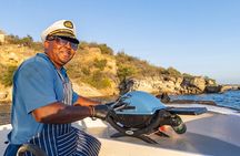 Sunset Boat Trip in the Spanish water and coastline of Curacao