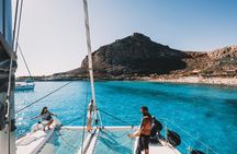 Balos & Gramvousa Luxury Catamaran Sailing Cruise from Kissamos