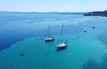 Private Sailing Cruise to the Caves of the Corfu North East Coast
