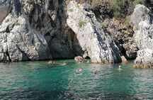 Private Sailing Cruise to the Caves of the Corfu North East Coast