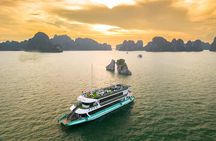 Halong Bay 5 Star Cruise Inclusive Buffet, Sunset Party Route 2