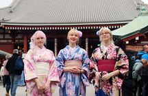 Private Kimono Photo Shooting tour at Asakusa by Local Japanese 
