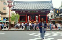 Private Kimono Photo Shooting tour at Asakusa by Local Japanese 
