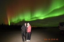 Fairbanks Northern Lights Adventure with free Aurora portraits 