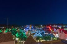Christmas lights Polignano Alberobello and Locorotondo from Bari