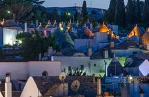 Christmas lights Polignano Alberobello and Locorotondo from Bari