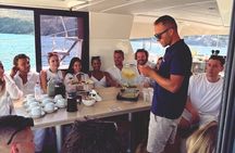Chania Morning Catamaran Cruise with Premium Lunch & Drinks