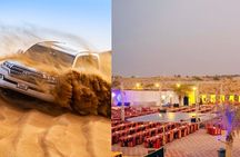 Premium Desert Safari, food Service with 4 alcoholics drinks 