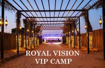 Premium Desert Safari, food Service with 4 alcoholics drinks 