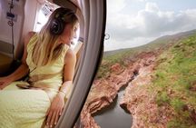 Twin Flame Falls Helicopter Flight ex. Mount Hart