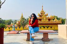 Kanheri Caves and Global Pagoda Temple Guided Tour with Transport