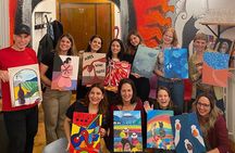 Paint & Wine Experience in Piazza Navona