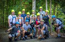 Manuel Antonio: Canopy Zip Line and Biological Park Tour
