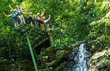 Manuel Antonio: Canopy Zip Line and Biological Park Tour