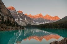 Sunrise Moraine Lake and Lake Louise