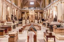 Cairo Daytrip the Pyramids, Egyptian Museum & lunch from Hurghada