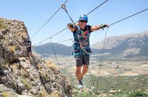 Climbing the John Hogbin Via Ferrata with Lunch