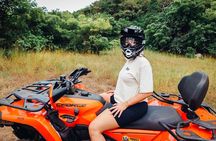 Quad Bike Adventure Boat Cruise and Buffet Day Trip to Akosombo