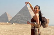 Giza Pyramids, Sphinx & inside the Great Pyramid of Khufu 