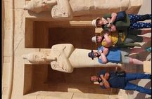 Grand Luxor and Karnak Temples by private Touring van to enjoying the sunset in Temples
