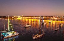 St Augustine Nights of Lights w Drinks and Live Music Sunset Sail
