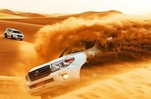 "Doha Desert : Safari, Sandboarding, Camel Ride & Inland Sea"