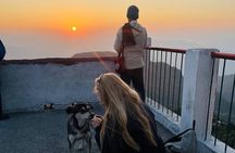 Private Guided Trek to Kunjapuri Temple & Waterfall at Sunrise