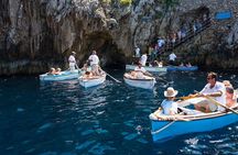 Blue Grotto and Capri Boat Tour with Aperitivo Swim and Snorkel