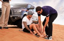 Dubai Desert Adventure: Red Dunes Guided Quad/Polaris ATV & BBQ