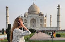 Taj Mahal Agra Fort Fatehpur Sikri Day Trip from Jaipur