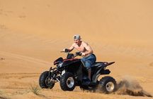 Desert Safari Quad Bike and Camel Experience with BBQ Dinner