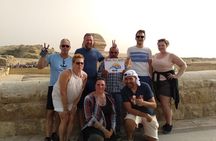The Great Egyptian Museum and Giza Pyramids and Sphinx 