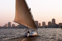  Short Felucca Boat on the Nile in Cairo