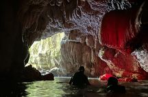 River Cave Swimming with TRANSPORTATION