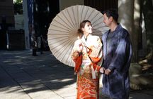 Photogenic Tokyo & Shrine Experience: Try Vintage KIMONO Haori