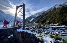 Christchurch to Mt Cook via Lake Tekapo One Way Small Group Tour