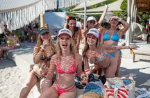Catamaran Adventure Isla Mujeres with Snorkeling and Beach Club