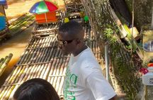 Private Montego Bay Bamboo Rafting with Limstone Foot Massage
