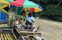 Private Montego Bay Bamboo Rafting with Limstone Foot Massage