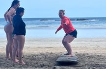 Surf Lessons in Tamarindo Beach with Kevin our local instructor