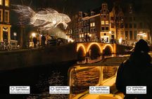 Amsterdam Light Festival Cruise with Dutch Snack and (Hot) drinks