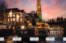 Amsterdam Light Festival Cruise with Dutch Snack and (Hot) drinks