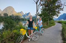 Li River Cruise &Yangshuo Yulong River Biking Day Tour