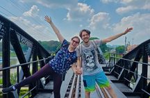 From Bangkok: Kanchanaburi, River Kwai and Erawan Waterfall Tour
