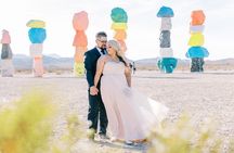 Wedding in French at 7 Magic Mountains