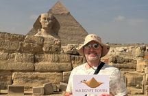 Giza pyramids & sphinx and Egyptian museum All inclusive 