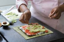 Sushi Making Class in Osaka With Matcha Dessert