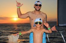 Los Cabos Sunset Catamaran Cruise with Open Bar & Light Snack