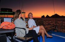 Los Cabos Sunset Catamaran Cruise with Open Bar & Light Snack