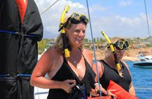 Los Cabos Party Catamaran: Snorkeling, Open Bar & Music Fun
